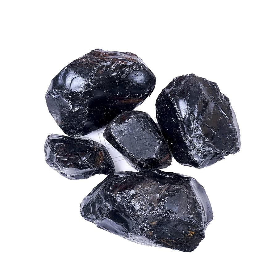 Black obsidian